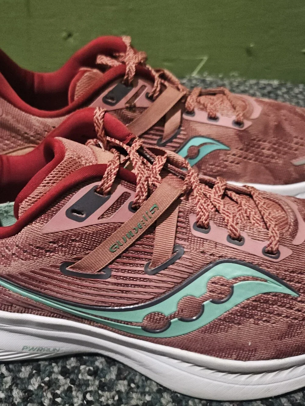 Saucony Women's Running Shoes - Rose Pink with Aqua Accents